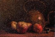 Georges Jansoone Still life with apples Sweden oil painting artist